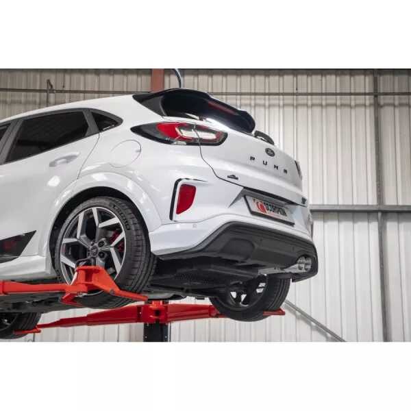 GPF-back Predator výfuk Ford Puma Mk2 ST Scorpion Exhaust - leštěné koncovky