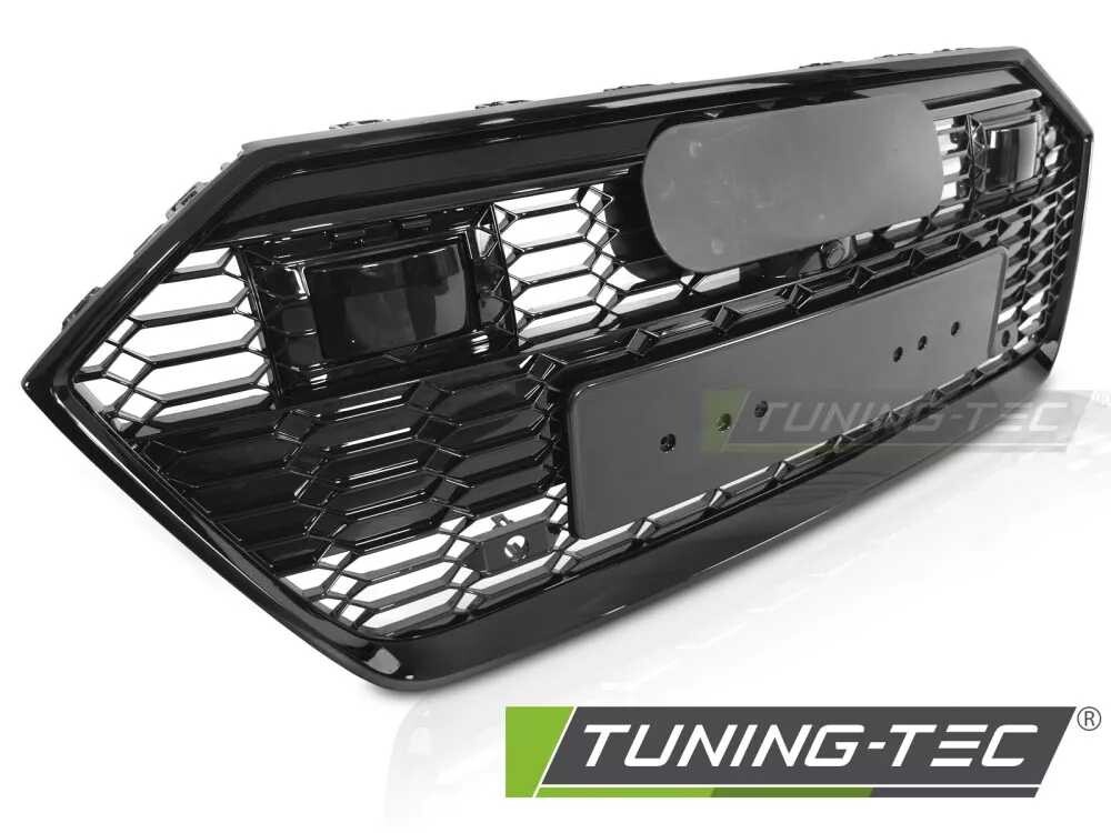 GRILLE SPORT GLOSSY BLACK PDC fits AUDI A7 C8 4K 18-23