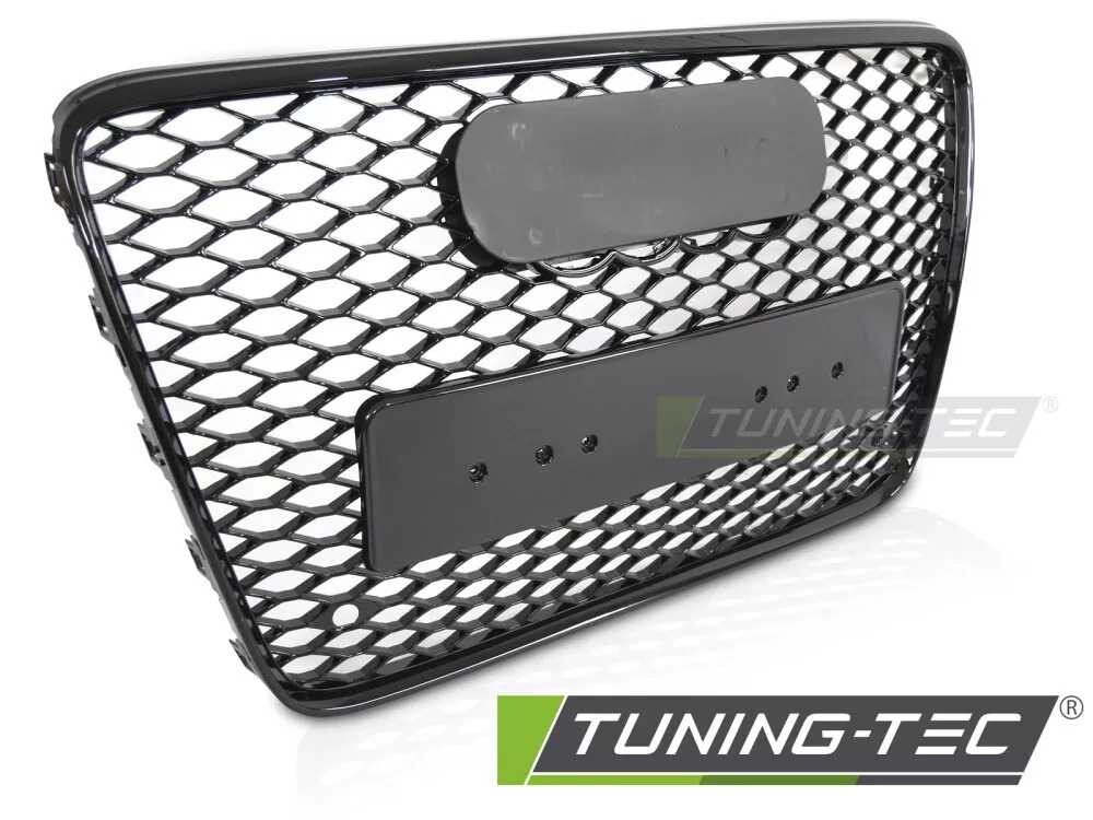 GRILLE SPORT STYLE GLOSSY BLACK PDC fits AUDI Q7 4L 05-15