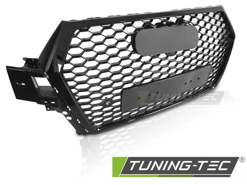GRILLE SPORT STYLE GLOSSY BLACK PDC fits AUDI Q7 4M 15-19