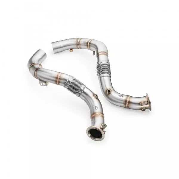 Downpipes s náhradami katalyzátorů RM Motors BMW 5-Series F90 M5 4.4 S63B44B (17-20)
