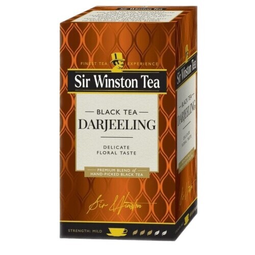 Sir Winston Darjeeling black tea 20x1.75g