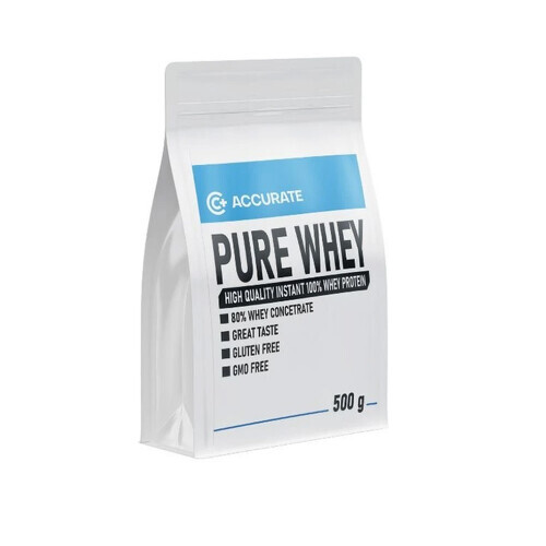 Accurate+ Pure Whey 500 g nut