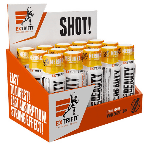 Extrifit Beauty Shot! 15 x 90 ml apricot