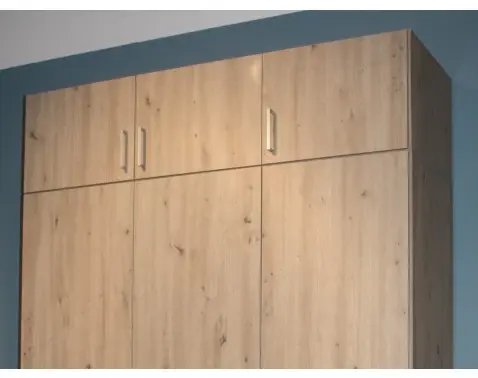 Nástavec na skříň Koski, 150 cm, dub artisan
