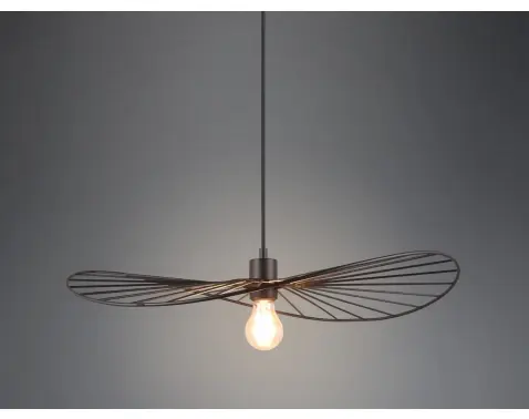 Lustr Chapeau, černý