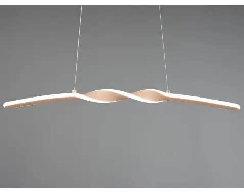 Závěsné stropní osvětlení LED Ginko, písková