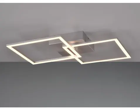 Stropní/nástěnné osvětlení LED Trail 60 cm, titanový kov