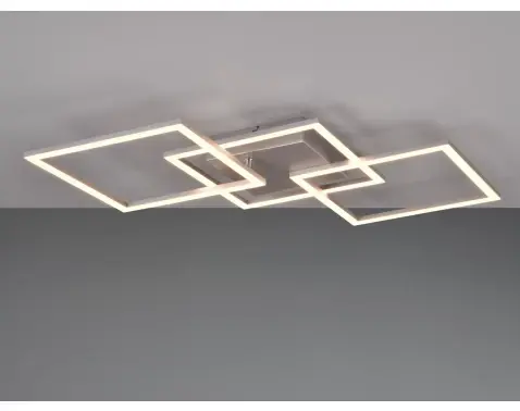 Stropní/nástěnné osvětlení LED Trail 74,5 cm, titanový kov