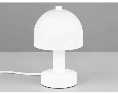 Stolní lampa Glenn, bílá