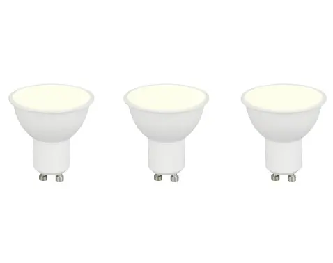 LED žárovka (3 ks) LM GU10, 4,5 W, 345 lm