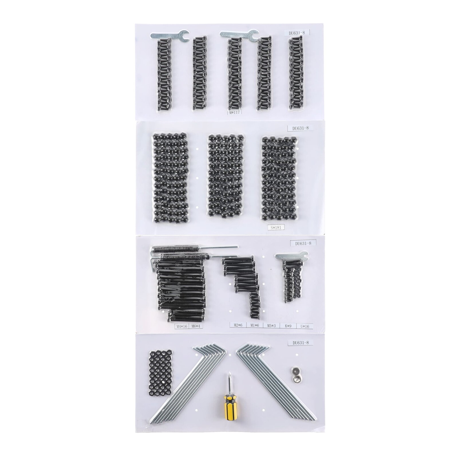 Blumfeldt sada šroubů - Pantheon Robust 3 x 4 w/BL