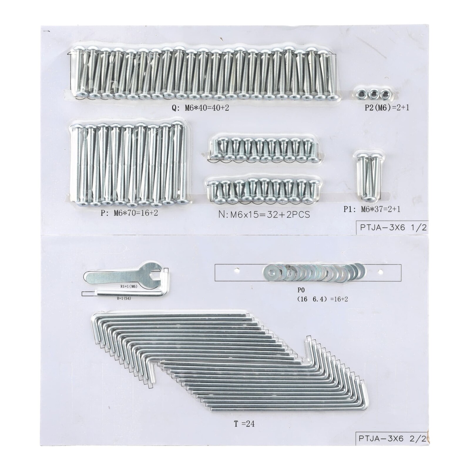 NA sada šroubů - Pantheon Pergola 3 x 6