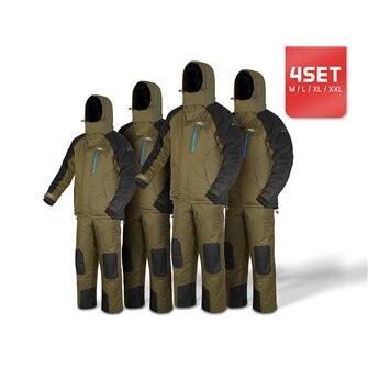 Sada 4x Delphin CruisAIR WINTER 5T-bunda+kalhoty, vel.: M, L, XL, XXL