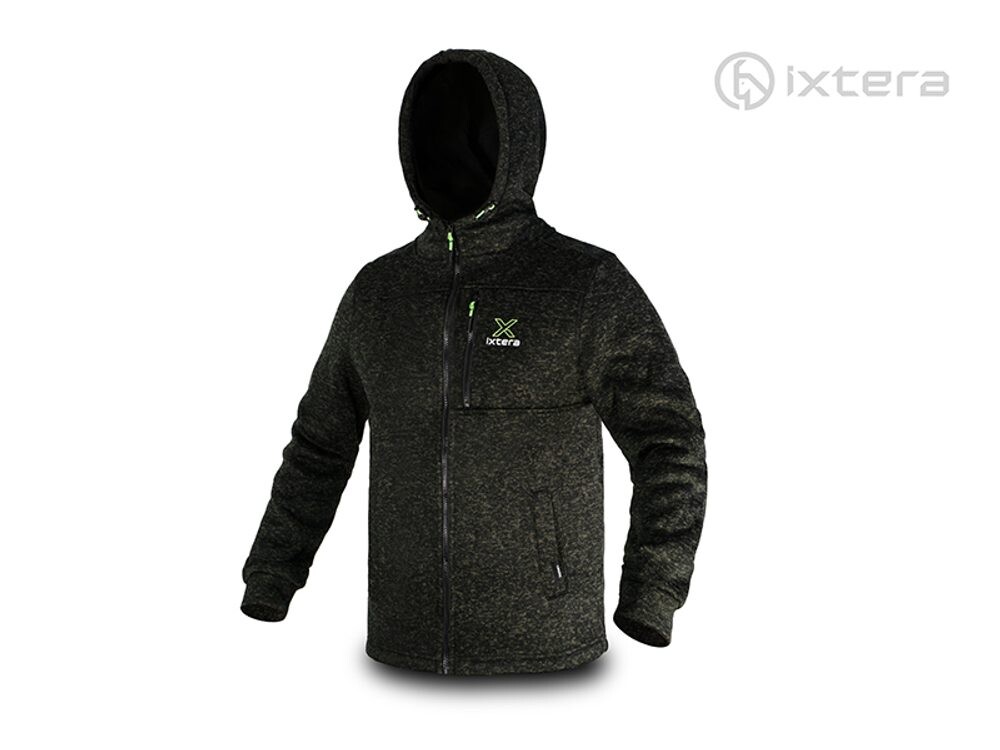 Ixtera Outdoorová mikina s kapucí Camotic - L
