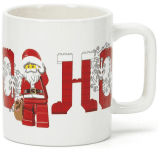 LEGO hrnek 300 ml - vánoční Santa