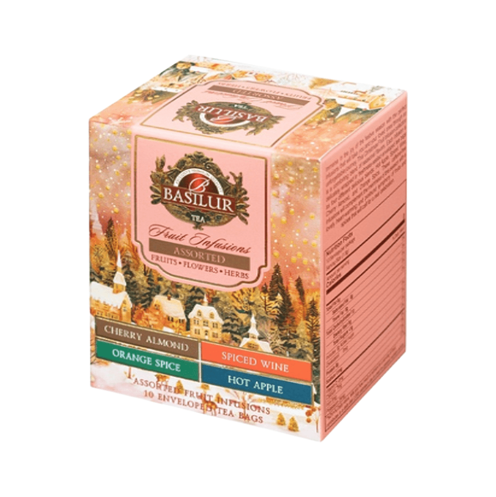 BASILUR Vánoční ovocná kolekce přebal 10 sáčků