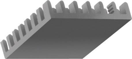 Fischer Elektronik 10037034 ICK BGA 31 X 31 X 10 chladič 17 K/W (d x š x v) 31 x 31 x 10 mm