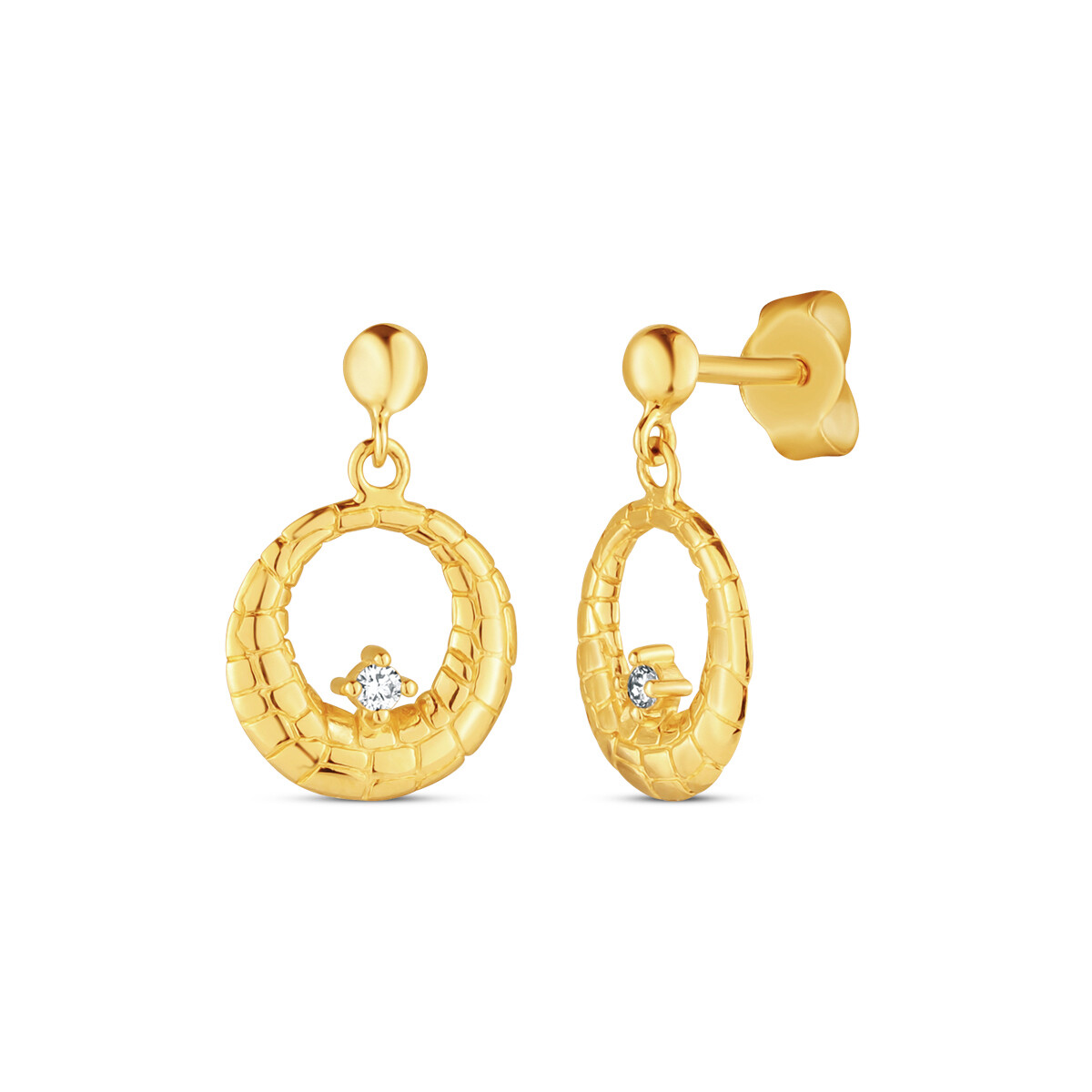 Náušnice s přírodními kameny 234-693-213600 1.30g