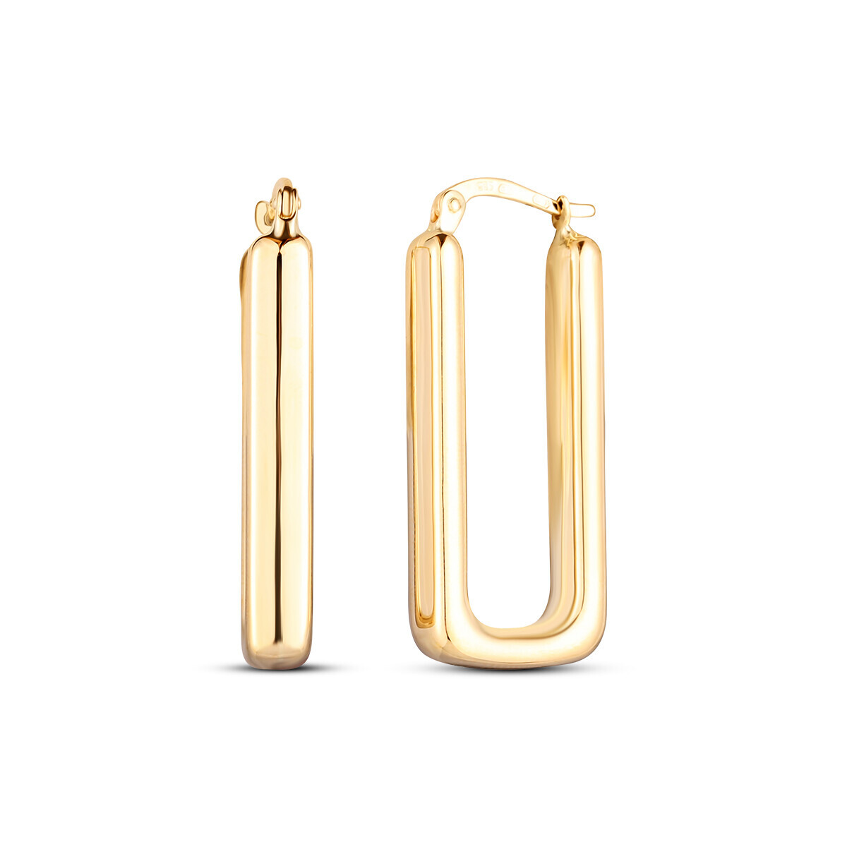 Náušnice bez kamenů 231-588-009090 3.25g