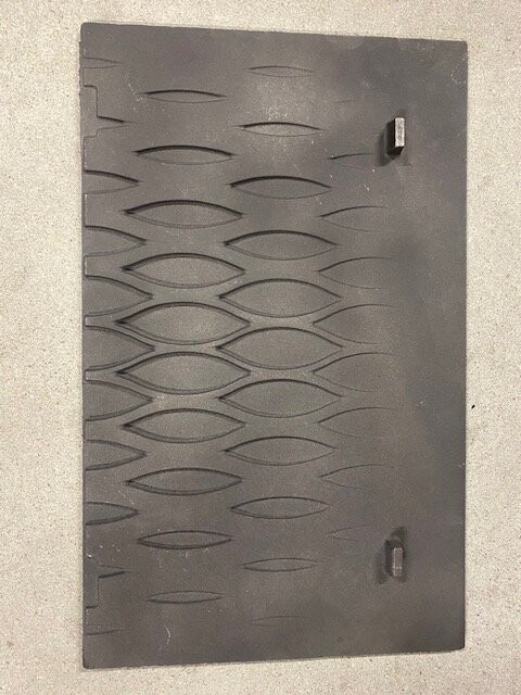 Zadní deska Uniflam 600, uniflam 700 - 660161, (46x28,5) - jiný vzor