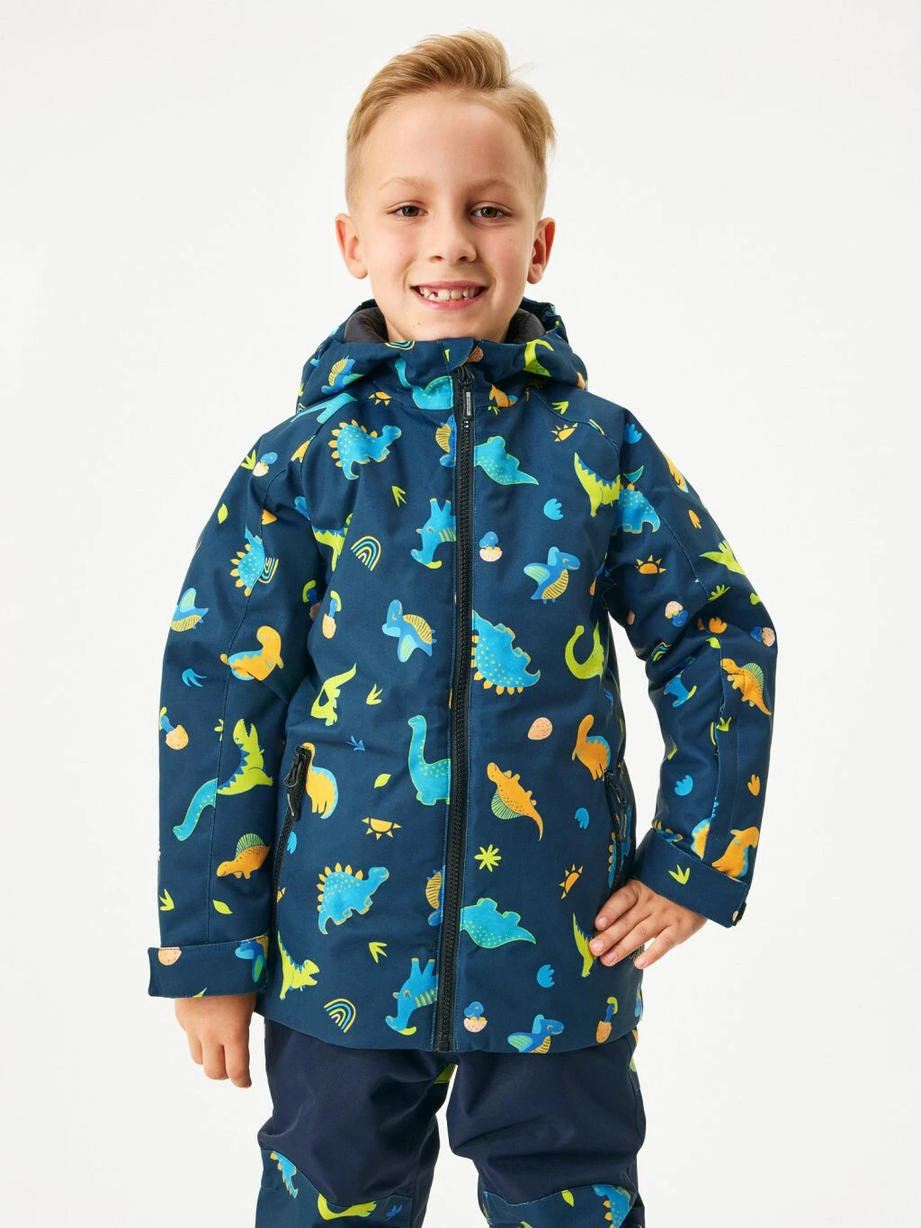 Zimní bunda Polar, Dinosauři - vel. 92/98