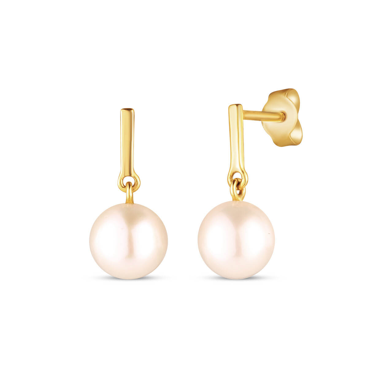 Náušnice s perlou 235-693-188600 1.75g