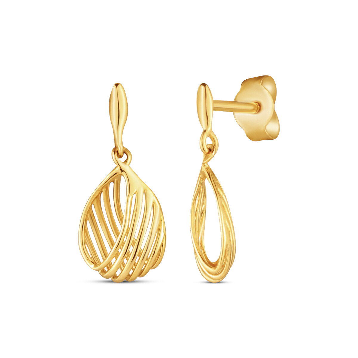 Náušnice bez kamenů 231-693-206900 1.10g