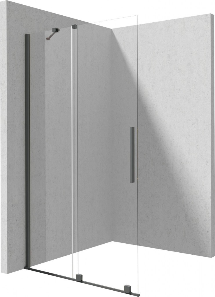 DEANTE Sprchová stěna Prizma 1400, walk-in, 140 cm posuvná KTJ_D34R