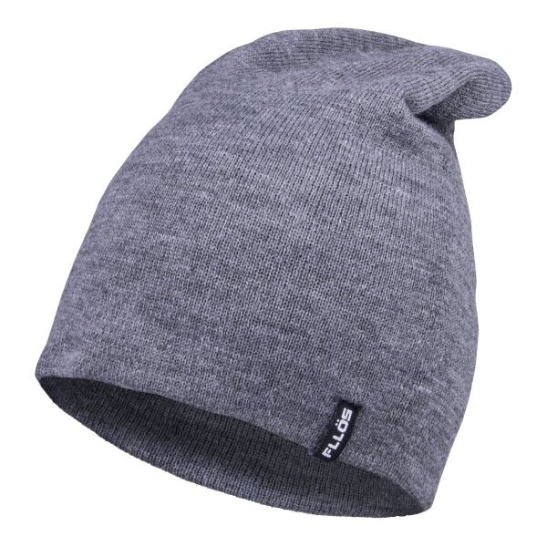 FLLÖS ANDER Zimní čepice, šedá, velikost