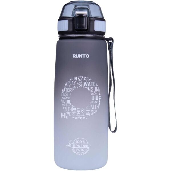 Runto AQUA-GO 800 ML Láhev, šedá, velikost