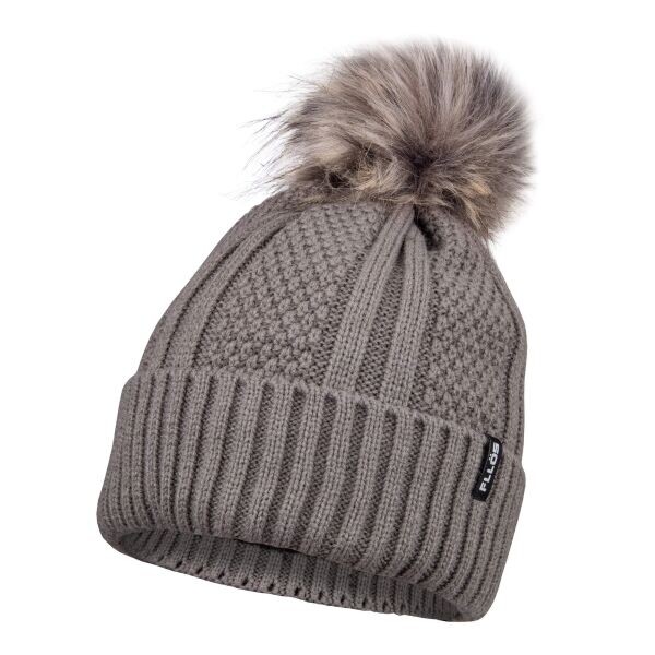 FLLÖS JOSSI Zimní čepice, hnědá, velikost