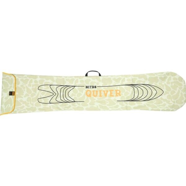 NITRO LIGHT SACK 205 cm Jednoduchý obal na snowboard a vázání, béžová, velikost