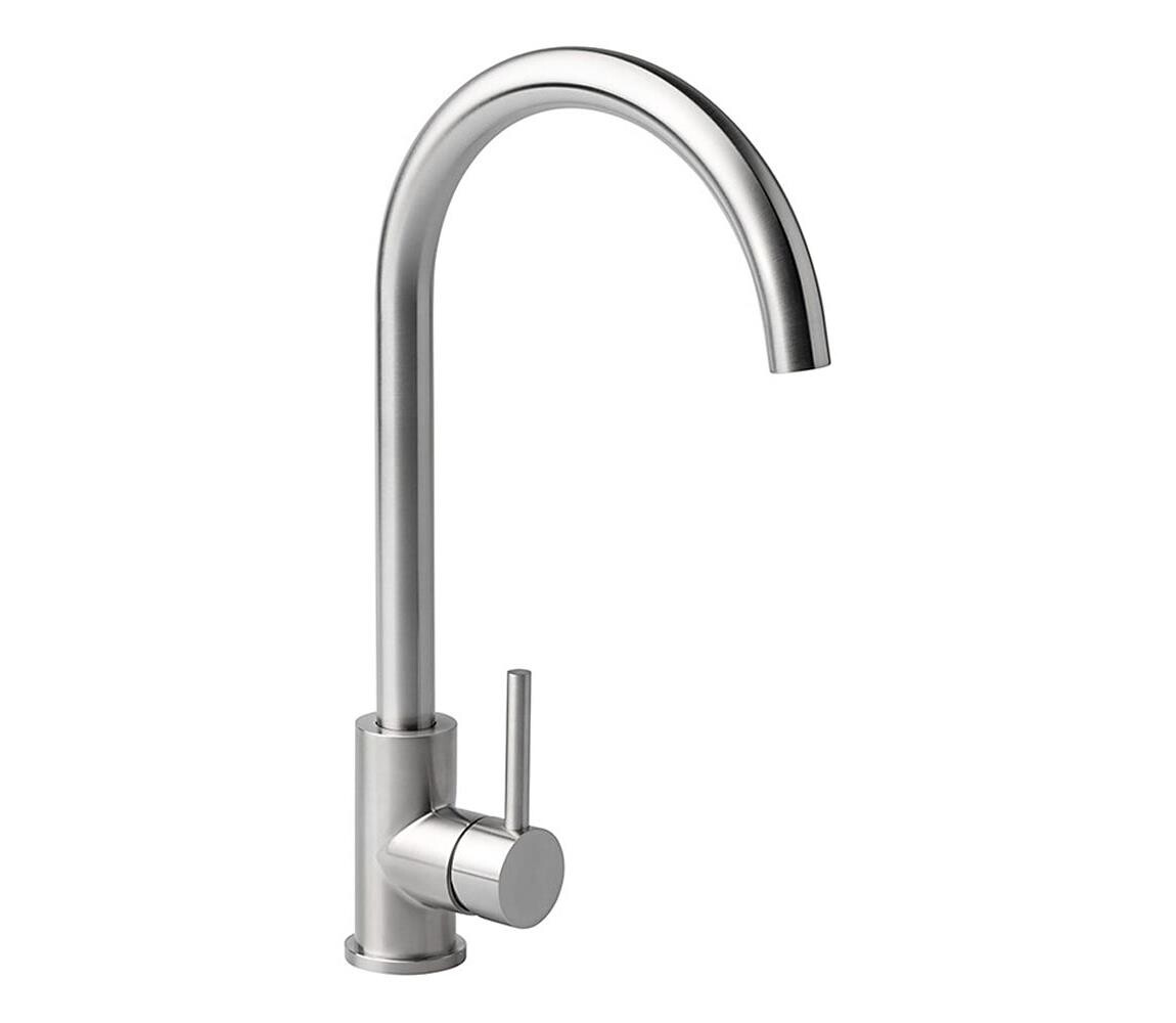 ALVEUS ES3508AE - Dřezová baterie VIOLA 36,7 cm kartáčovaná nerez ES3508AE