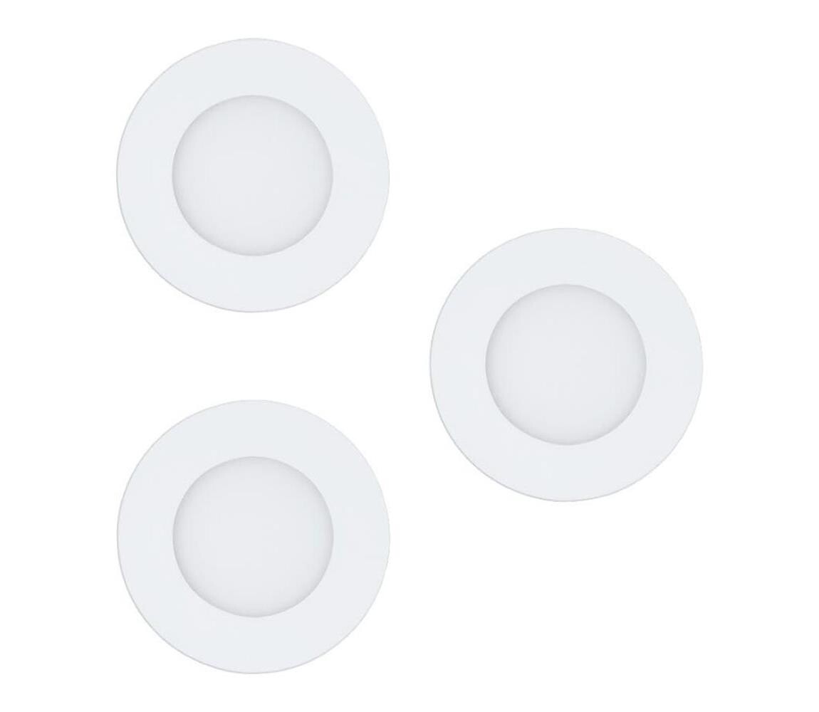 Eglo 78195 - SADA 3x LED Podhledové svítidlo FUEVA LED/2,7W/230V 78195