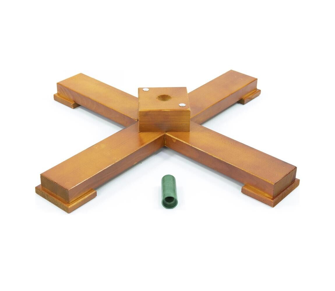 Dřevěný stojan na vánoční stromek s průměrem držáku 33 mm EL-STD