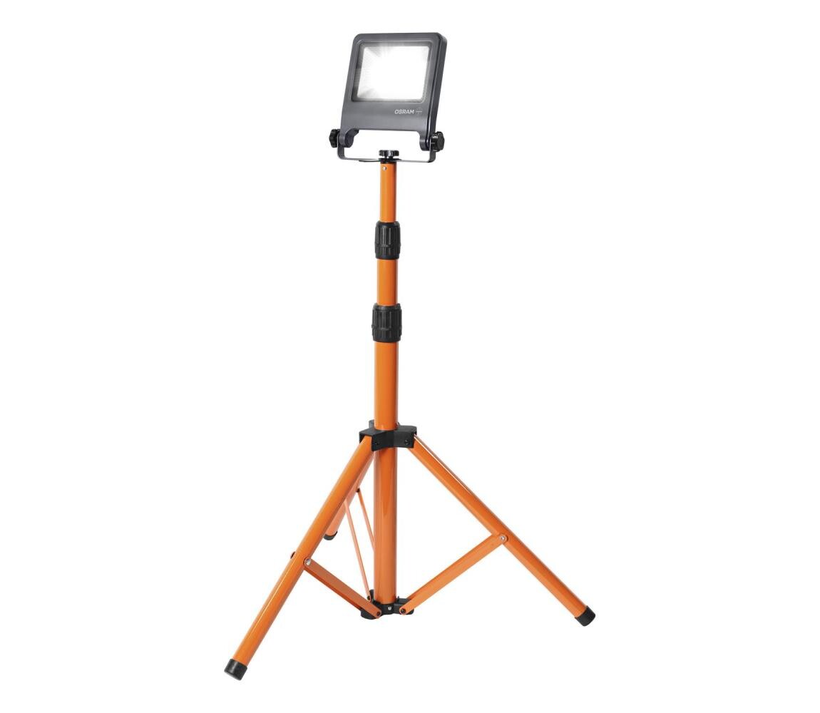 Osram - LED Reflektor se stojanem TRIPOD LED/30W/230V 4000K IP65 oranžová 4099854572197