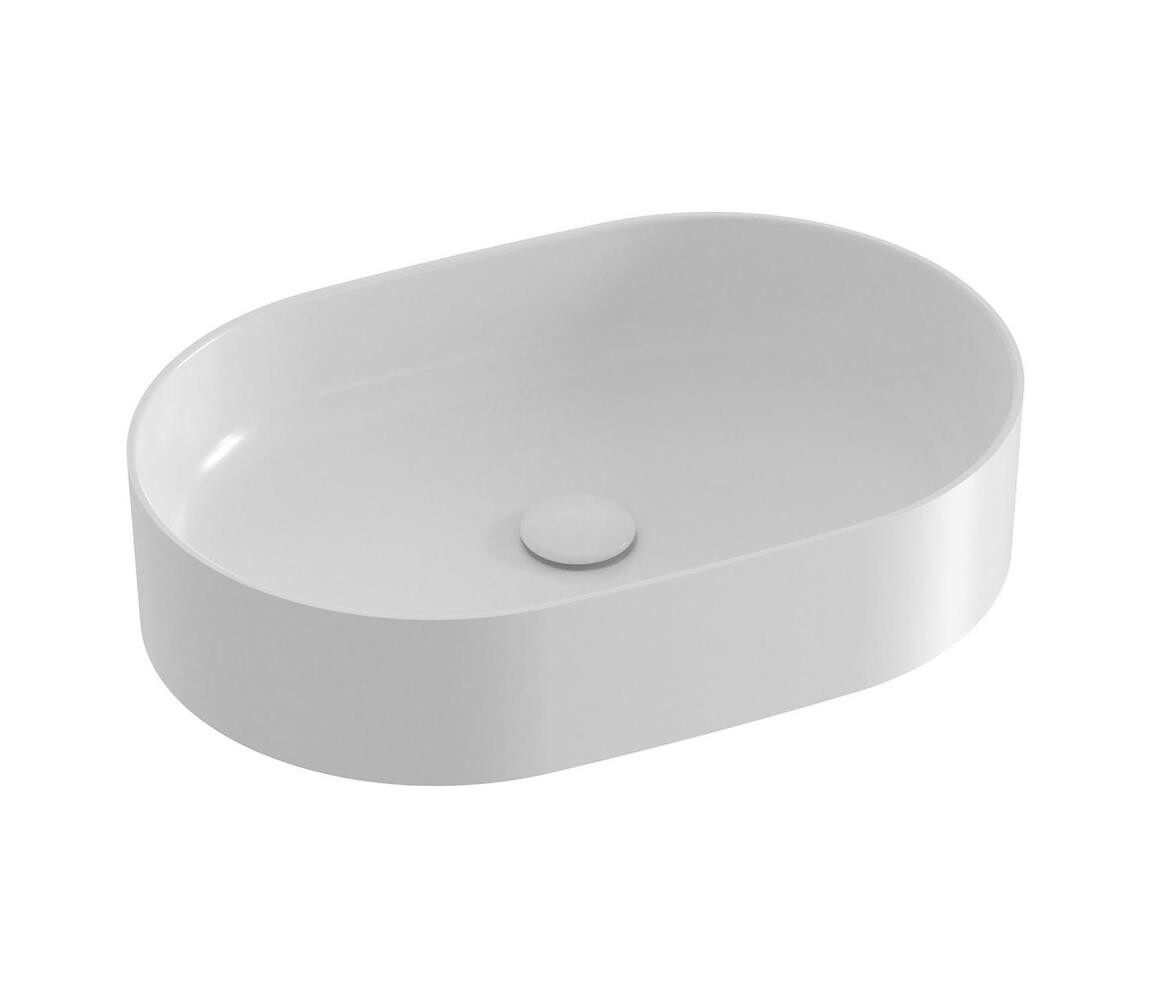 Ravak XJX01155001 - Umyvadlo na desku CERAMIC SLIM 55x37 cm keramika/bílá XJX01155001