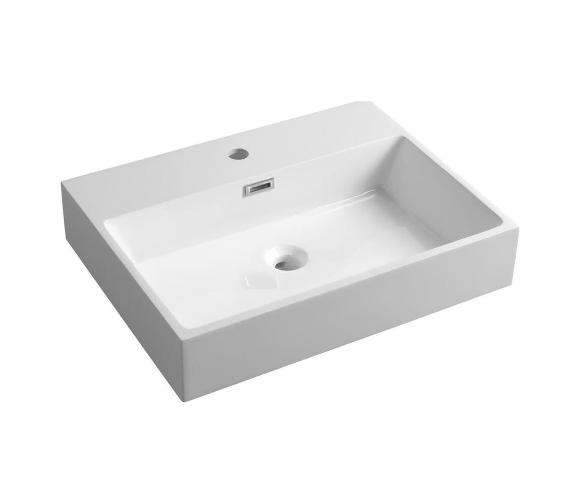 Sapho - Závěsné umyvadlo AQUATIC 60x46 cm keramika/bílá AT060