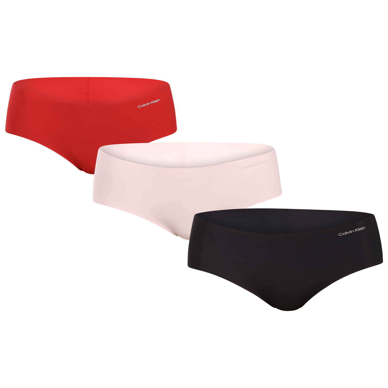 3PACK dámské kalhotky Calvin Klein bezešvé vícebarevné (QD3559E 31O) S