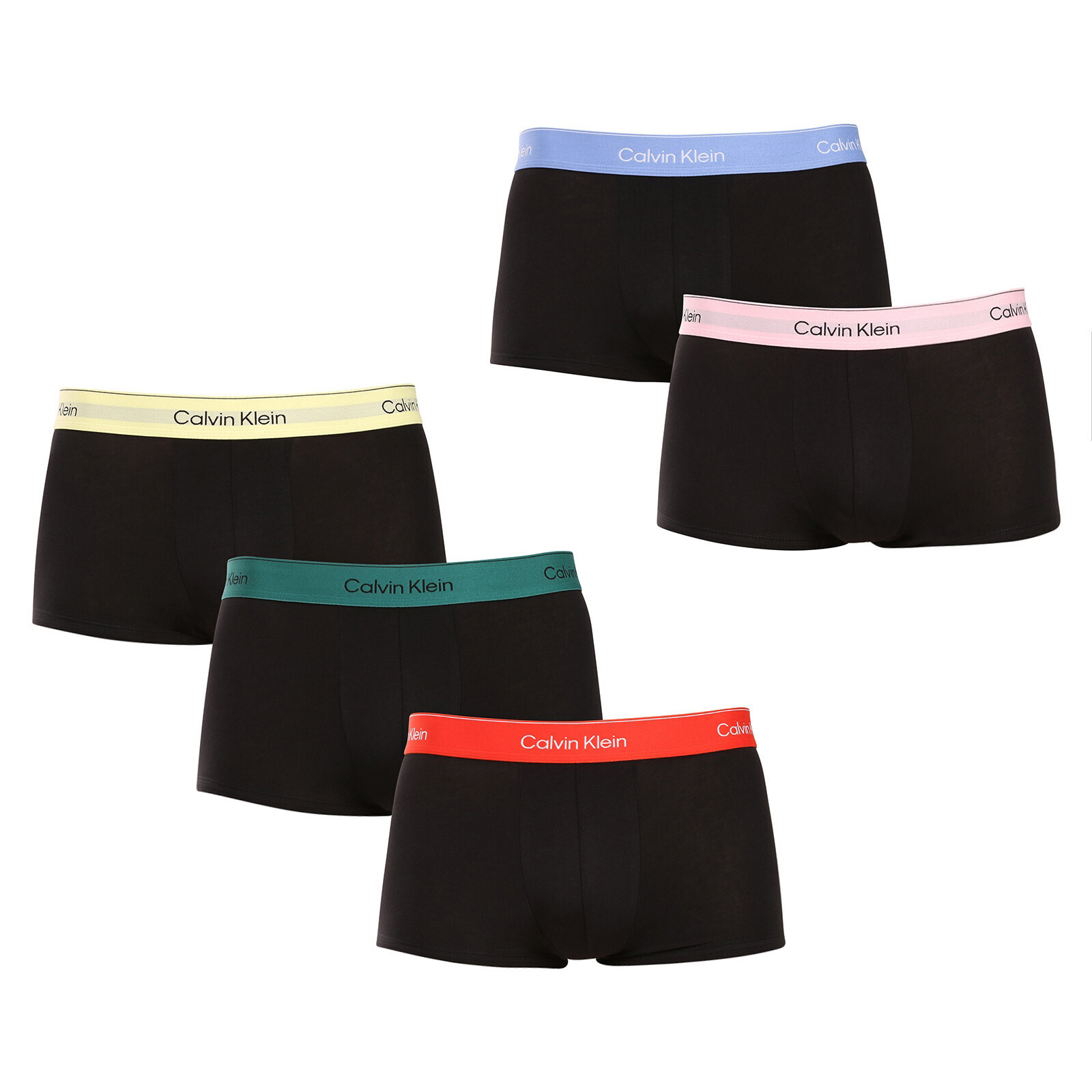 5PACK pánské boxerky Calvin Klein černé (NB4230-VSU) L, trenky / trenýrky