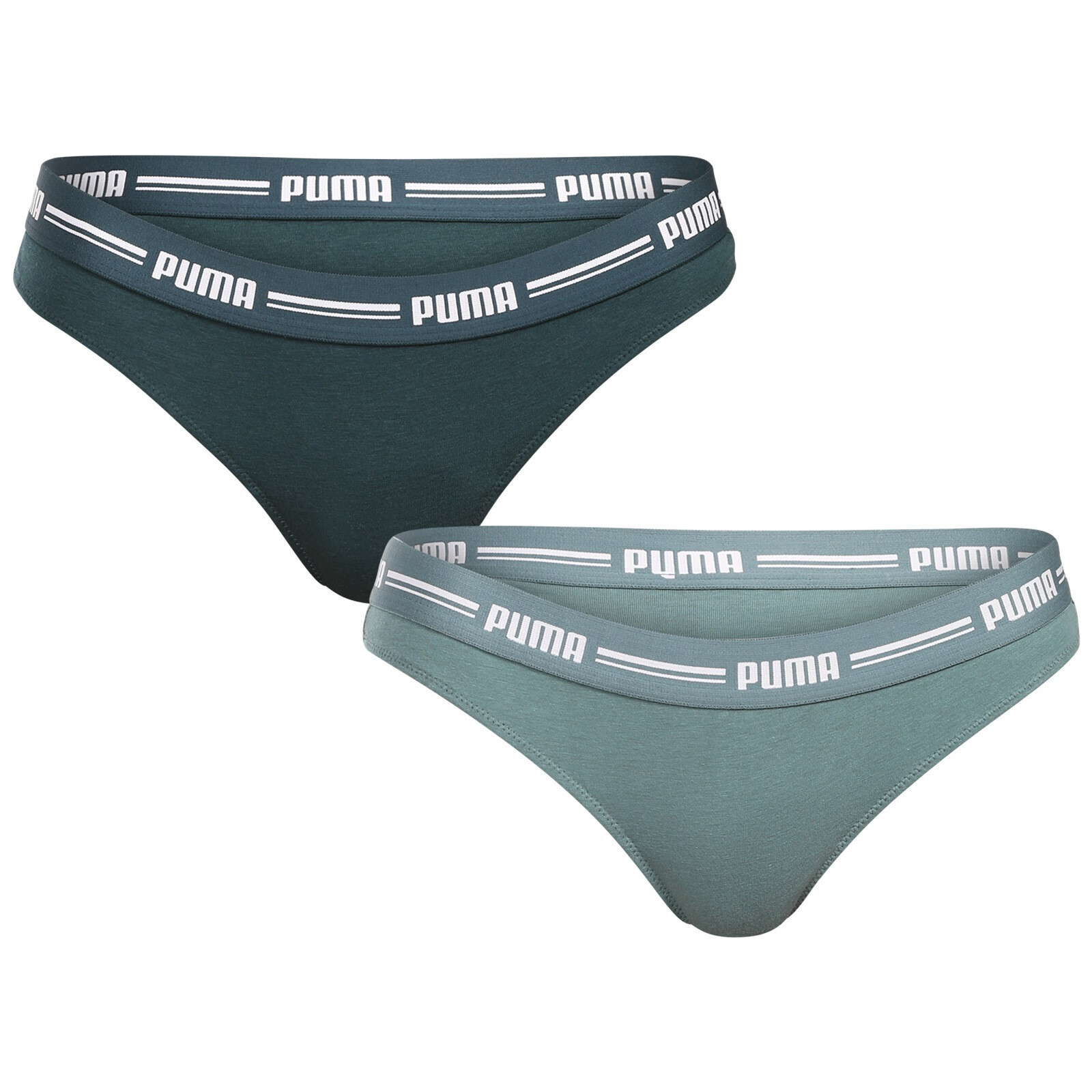 2PACK dámská tanga Puma vícebarevné (603034001 028) L