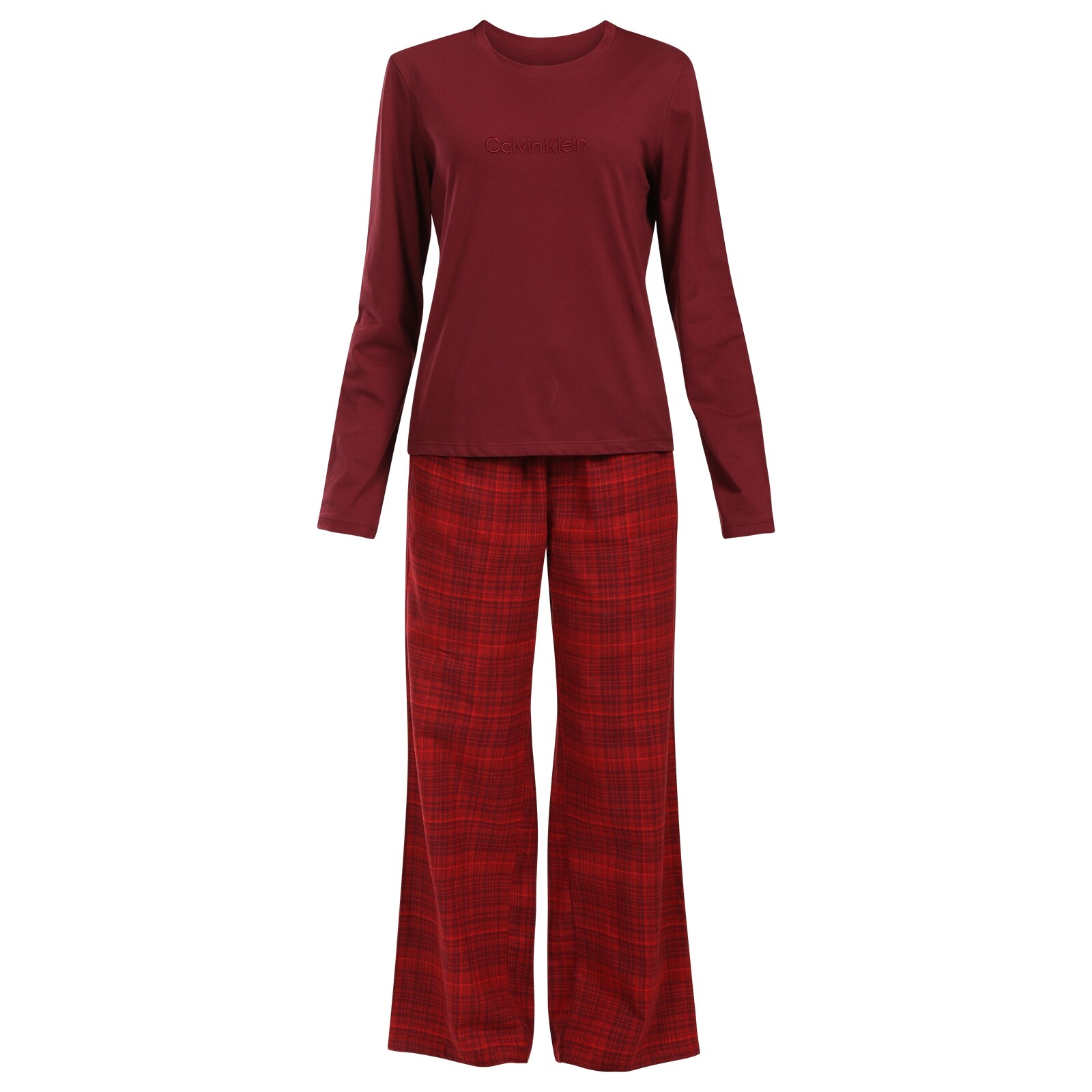 Dámské pyžamo Calvin Klein červené (QS7579 3E4) M