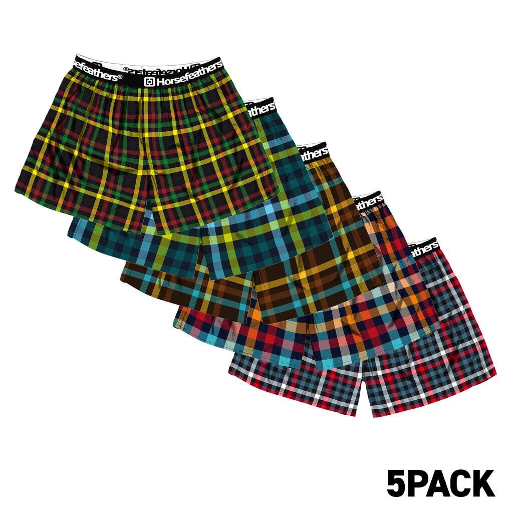 5PACK pánské trenky Horsefeathers Clay Bundle 2 (AM284B) XL, trenýrky