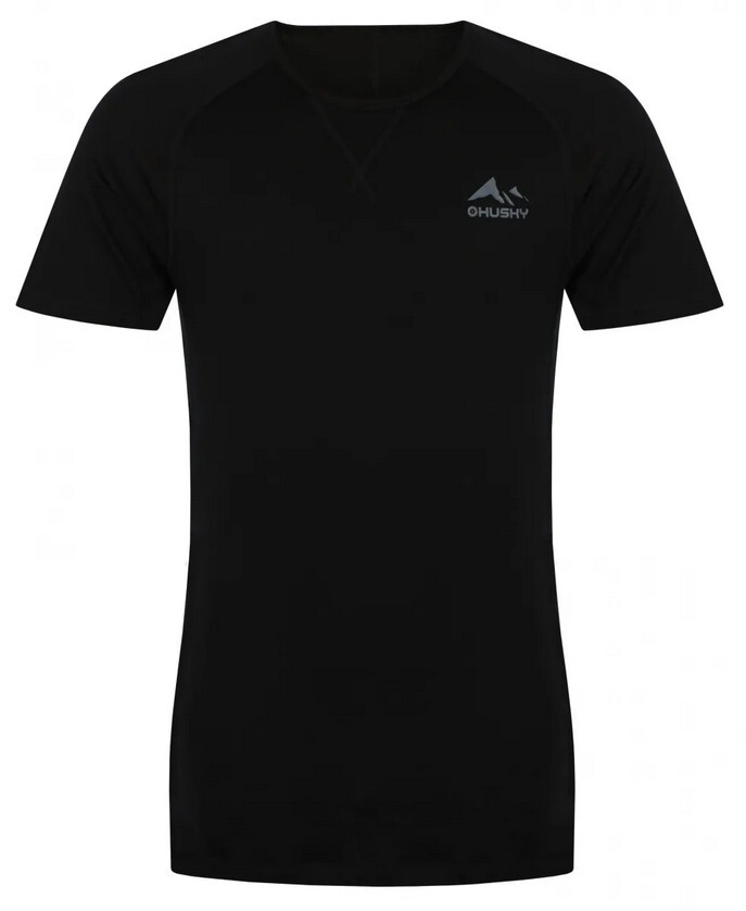 Pánské termo tričko HUSKY MERSA merino černé (HT0-0802) M