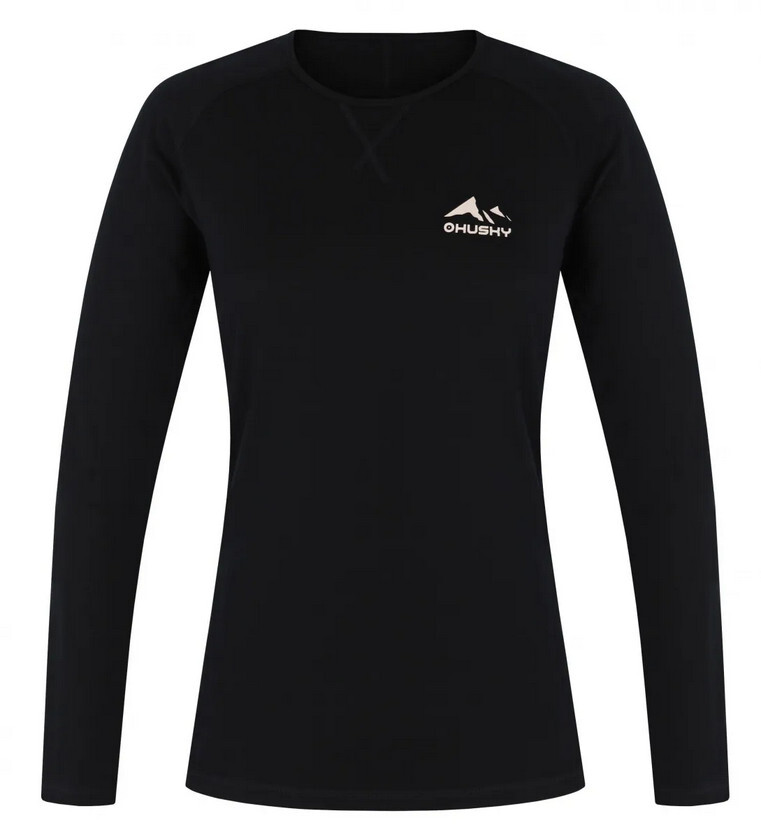 Dámské termo tričko HUSKY MEROW merino černé (HT0-0828) M