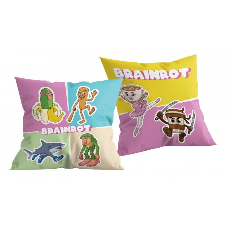 Halantex Dekorační polštářek 40x40 cm - Italian Brainrot