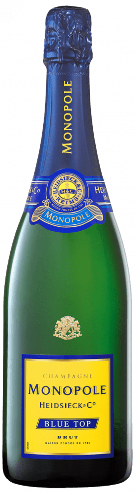 Monopole Champagne Blue Top bez dárkové krabice 12,5% 1,5l