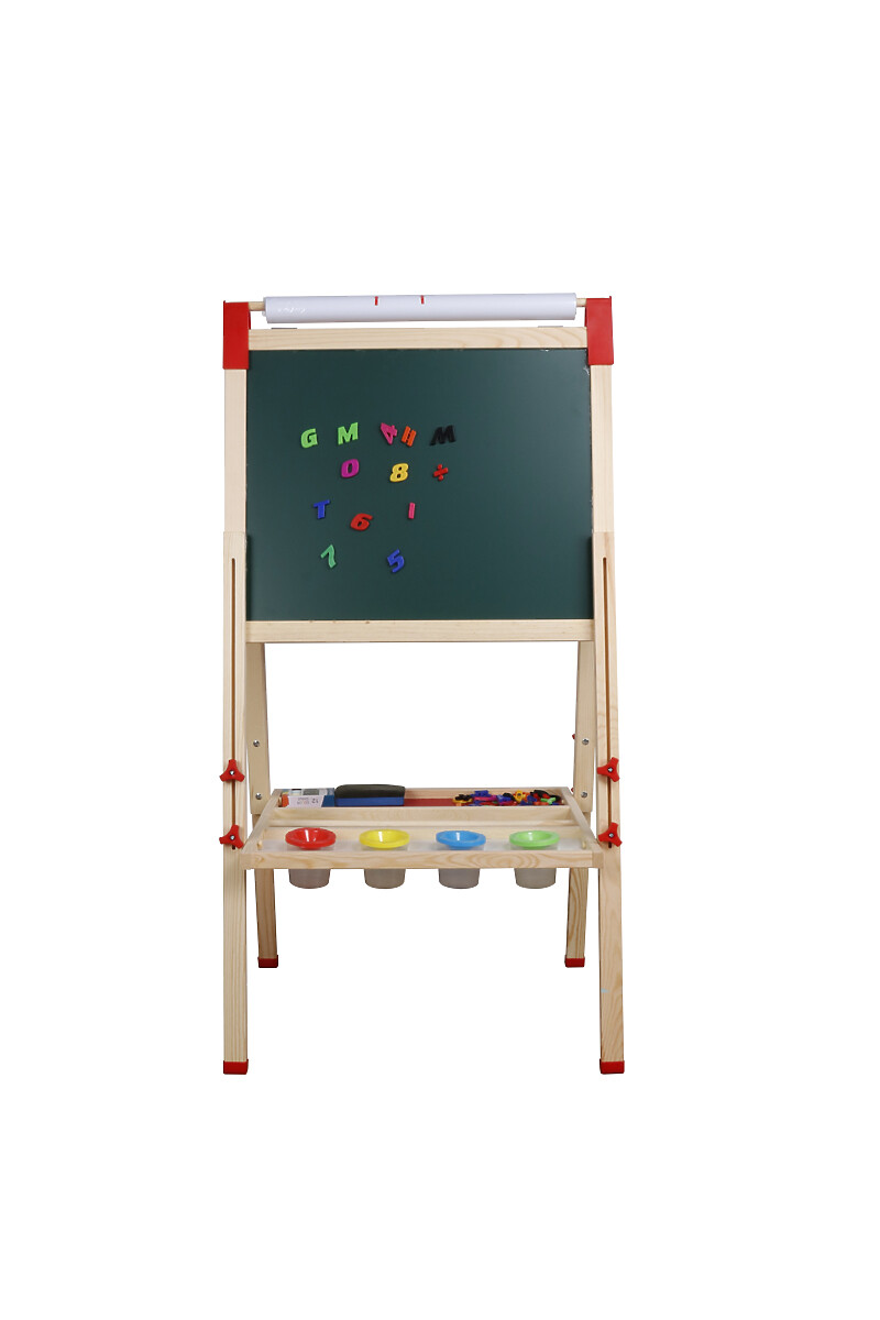 Oboustranná dřevěná tabule Chalkie Duo