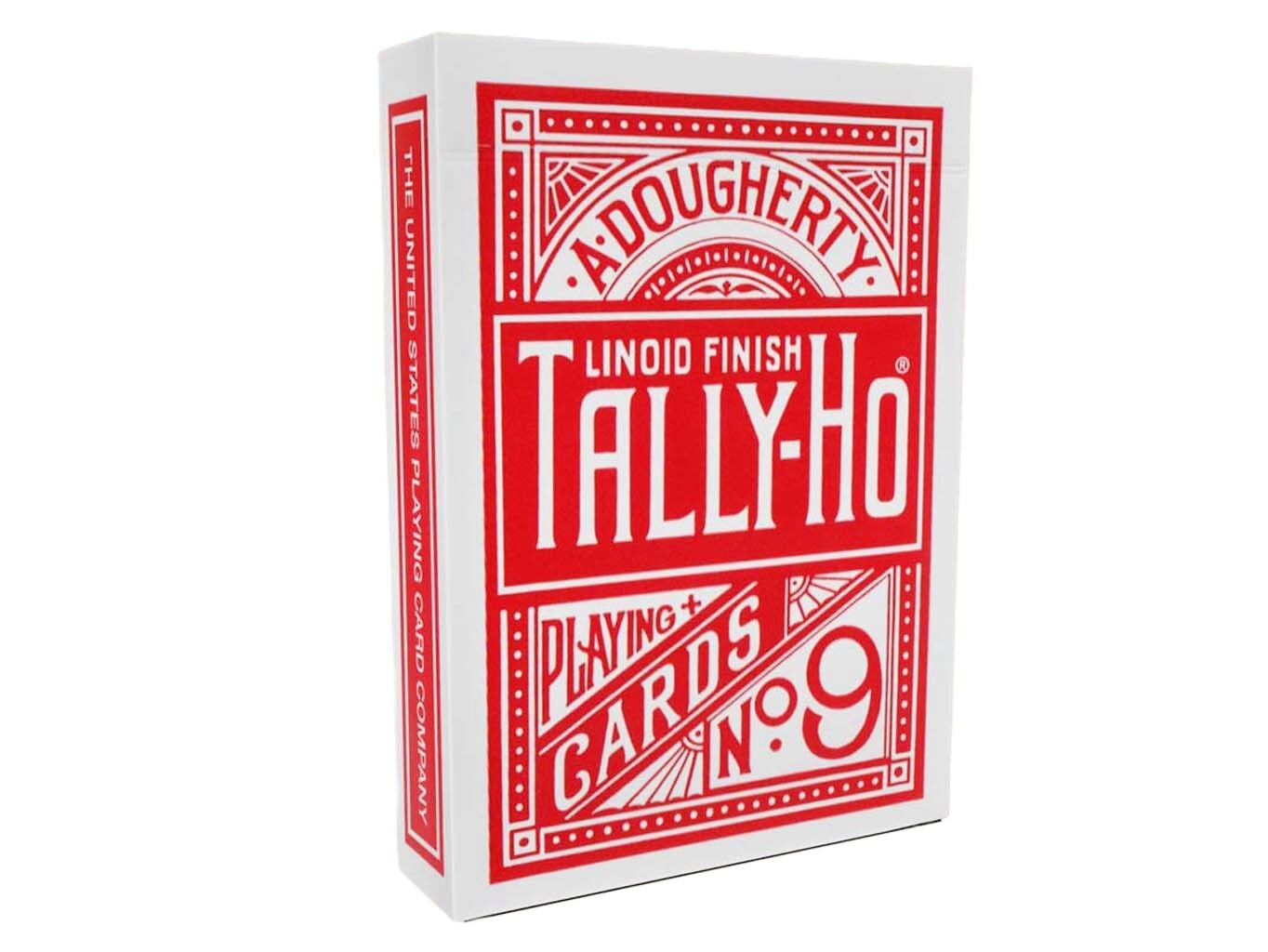 Bicycle Hrací karty Tally - Ho Standard index Red